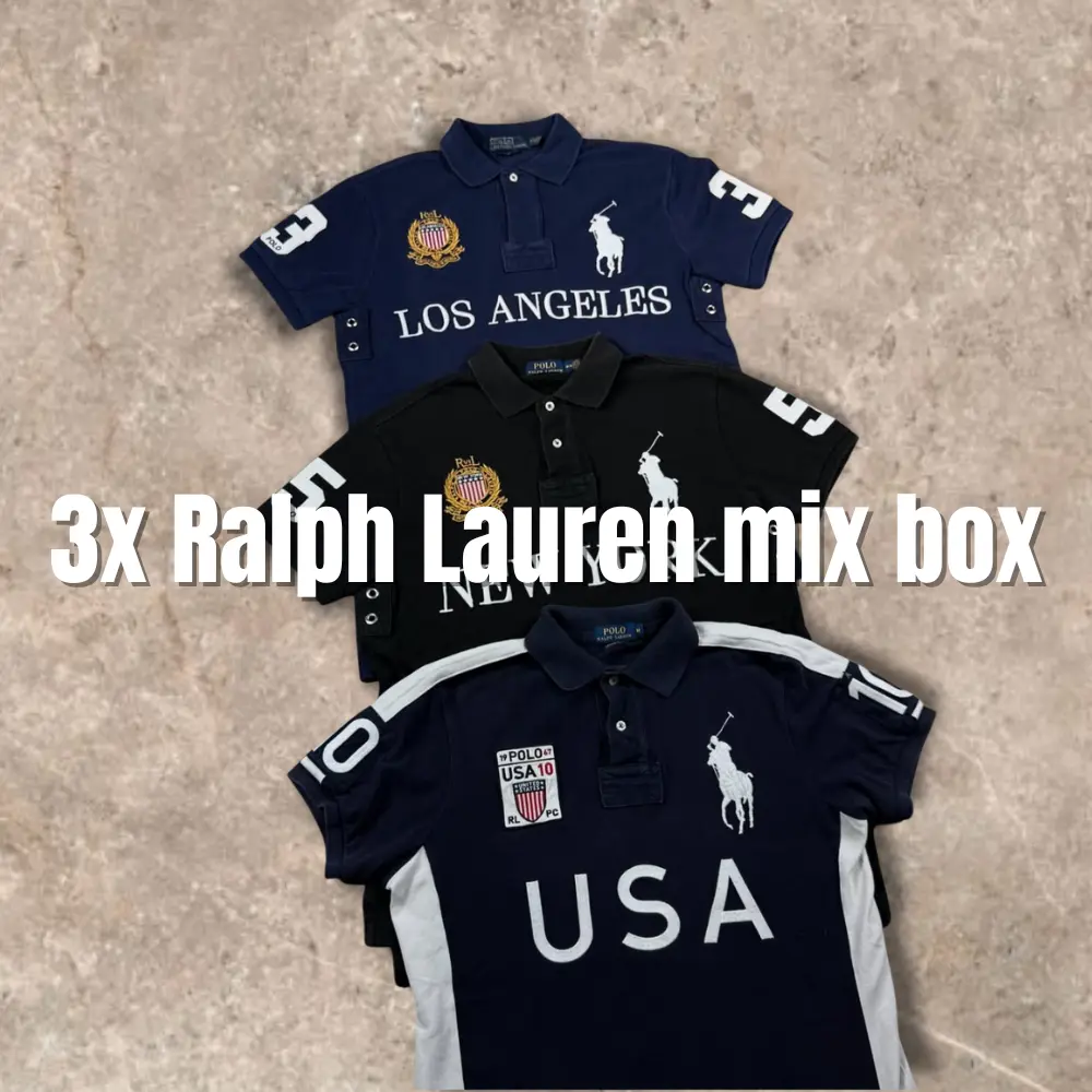 3x RALPH LAUREN MIX BOX Resell Europe