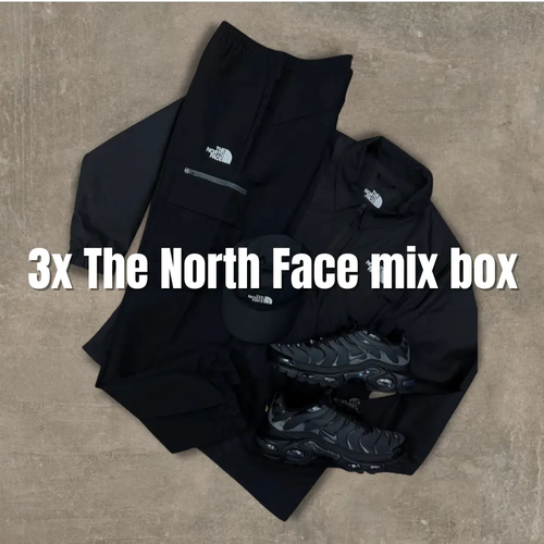 3x THE NORTH FACE MIX BOX Resell Europe