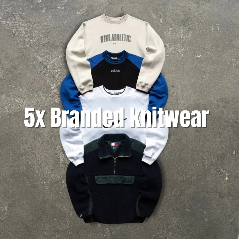 5x Branded Knitwear Resell Europe